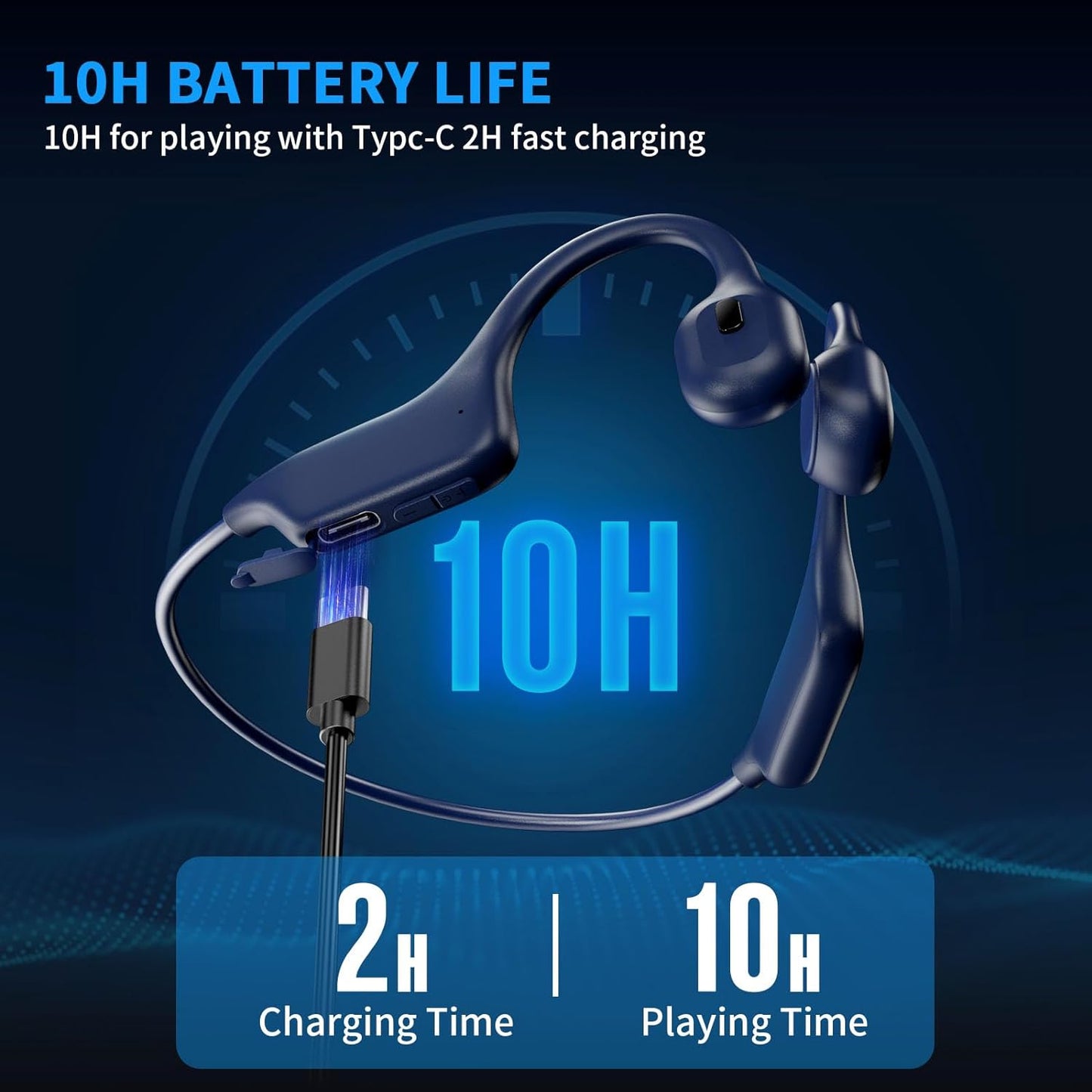 Awakening Bone Conduction Waterproof Headphones