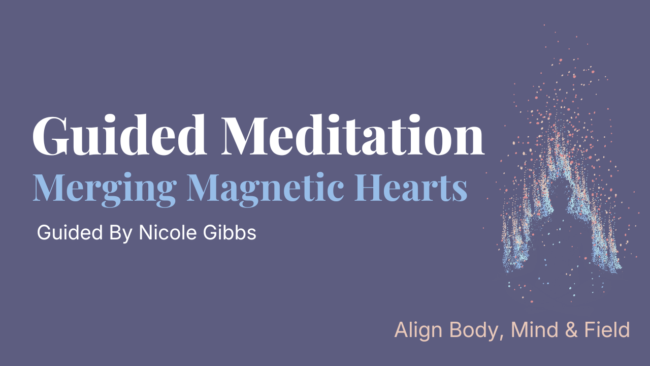Guided Meditation | Merging Magnetic Hearts | Anchoring Peace | Global Healing