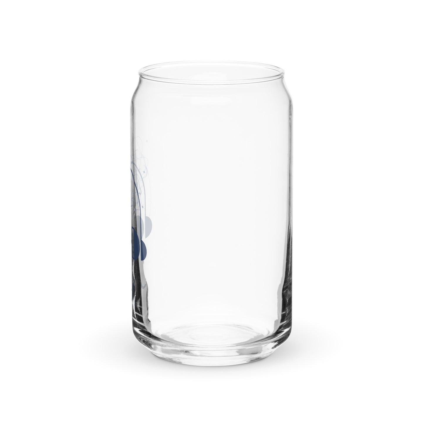 Can-shaped AMM Logo Glass