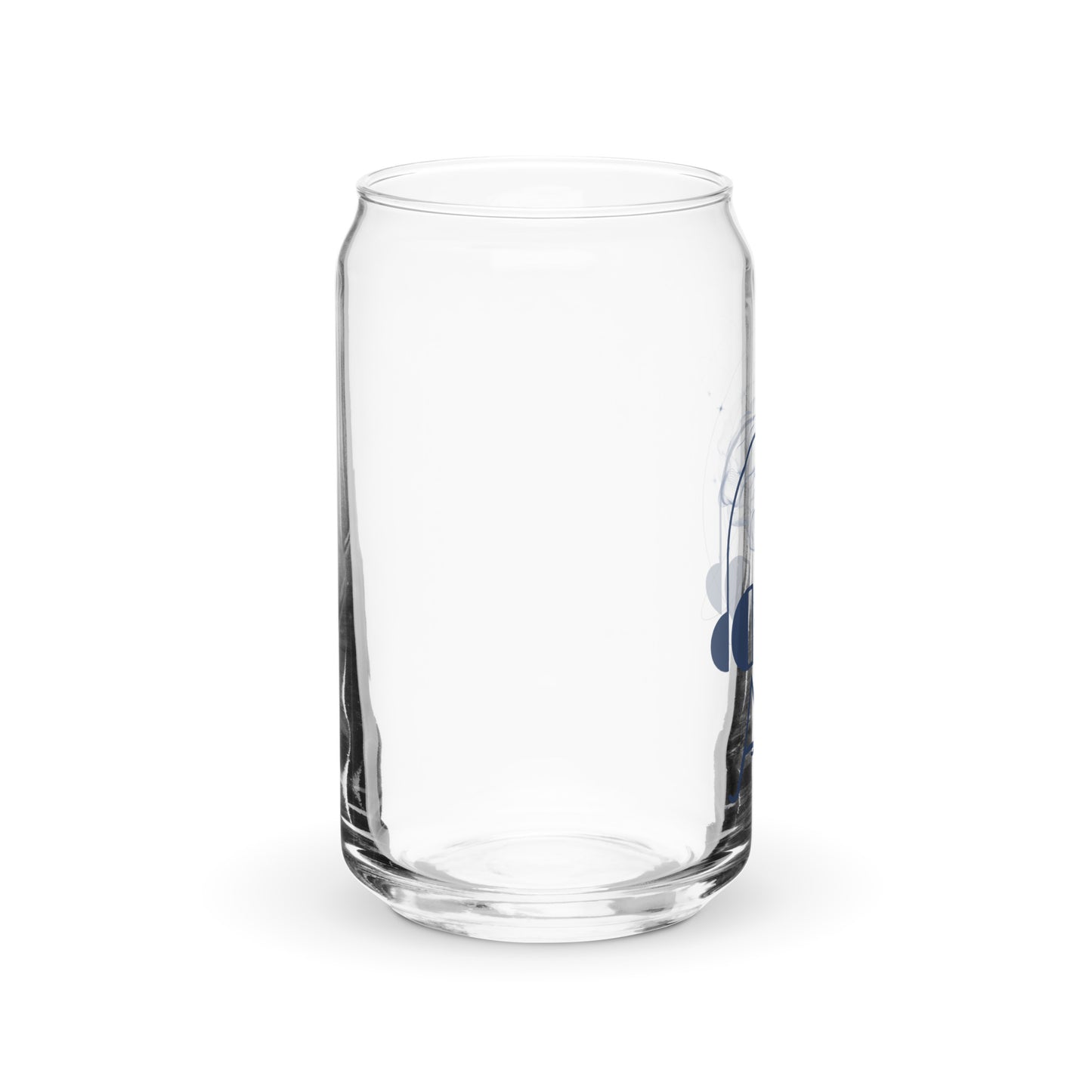 Can-shaped AMM Logo Glass