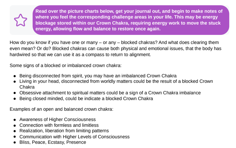 7-Lesson Chakra Healing Course - Root to Crown Incorporating Sound Healing