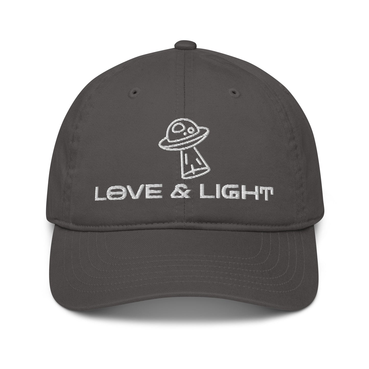 Organic UFO Love&Light Dad Cap