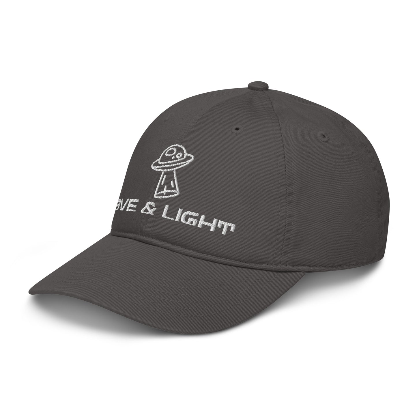 Organic UFO Love&Light Dad Cap