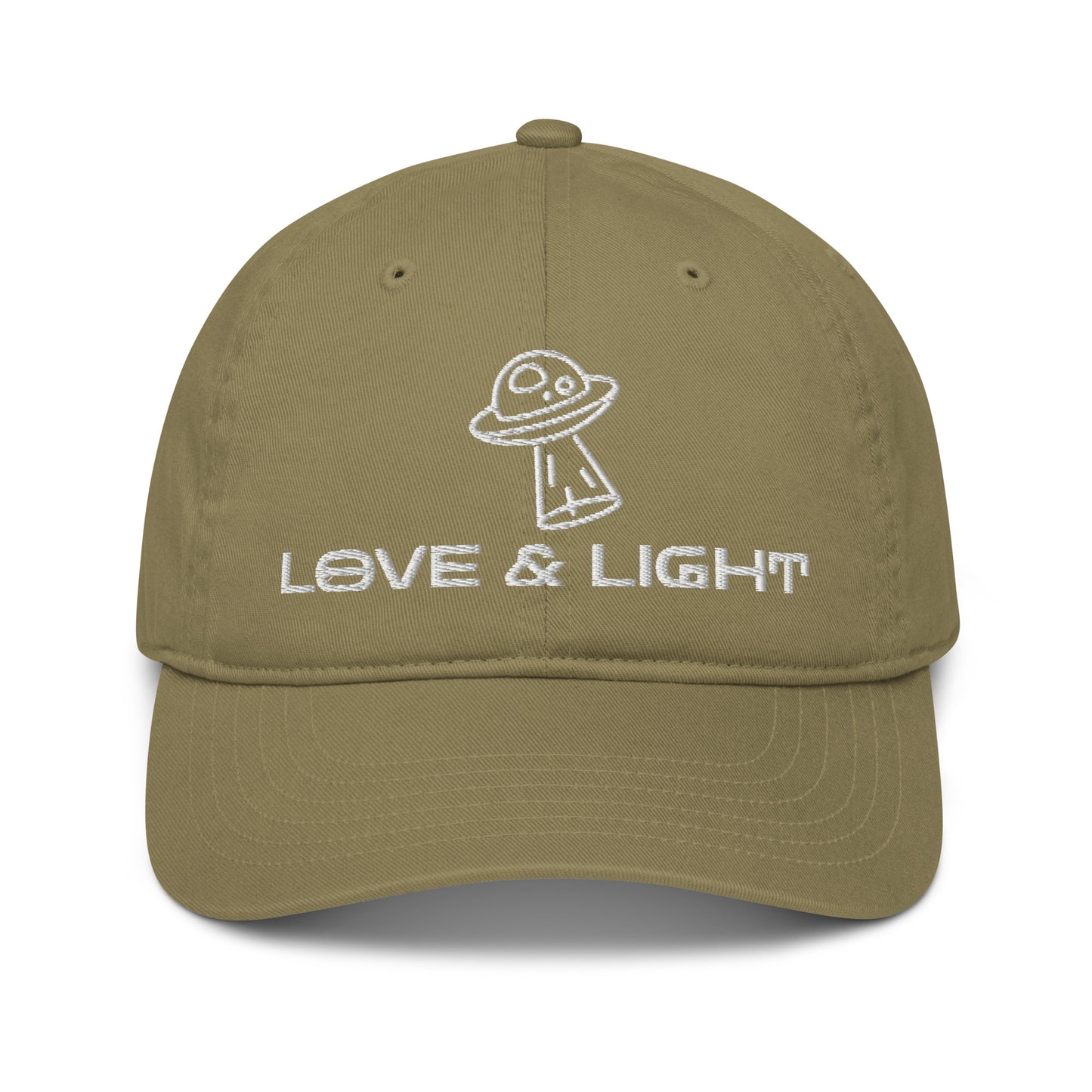 Organic UFO Love&Light Dad Cap