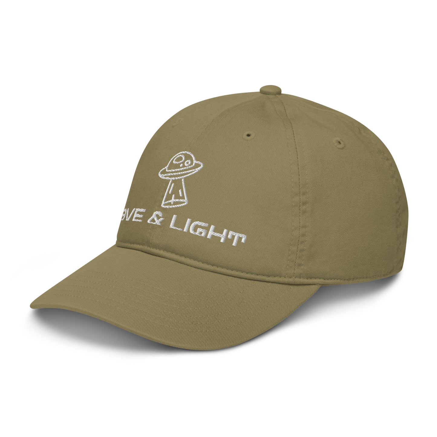 Organic UFO Love&Light Dad Cap