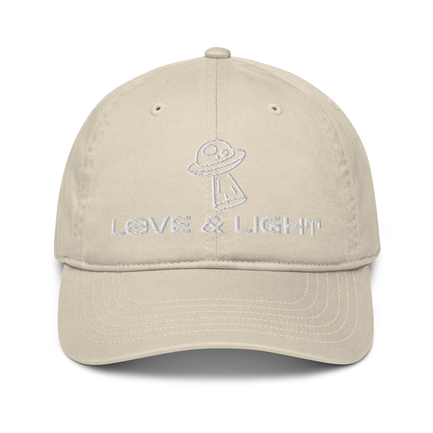 Organic UFO Love&Light Dad Cap
