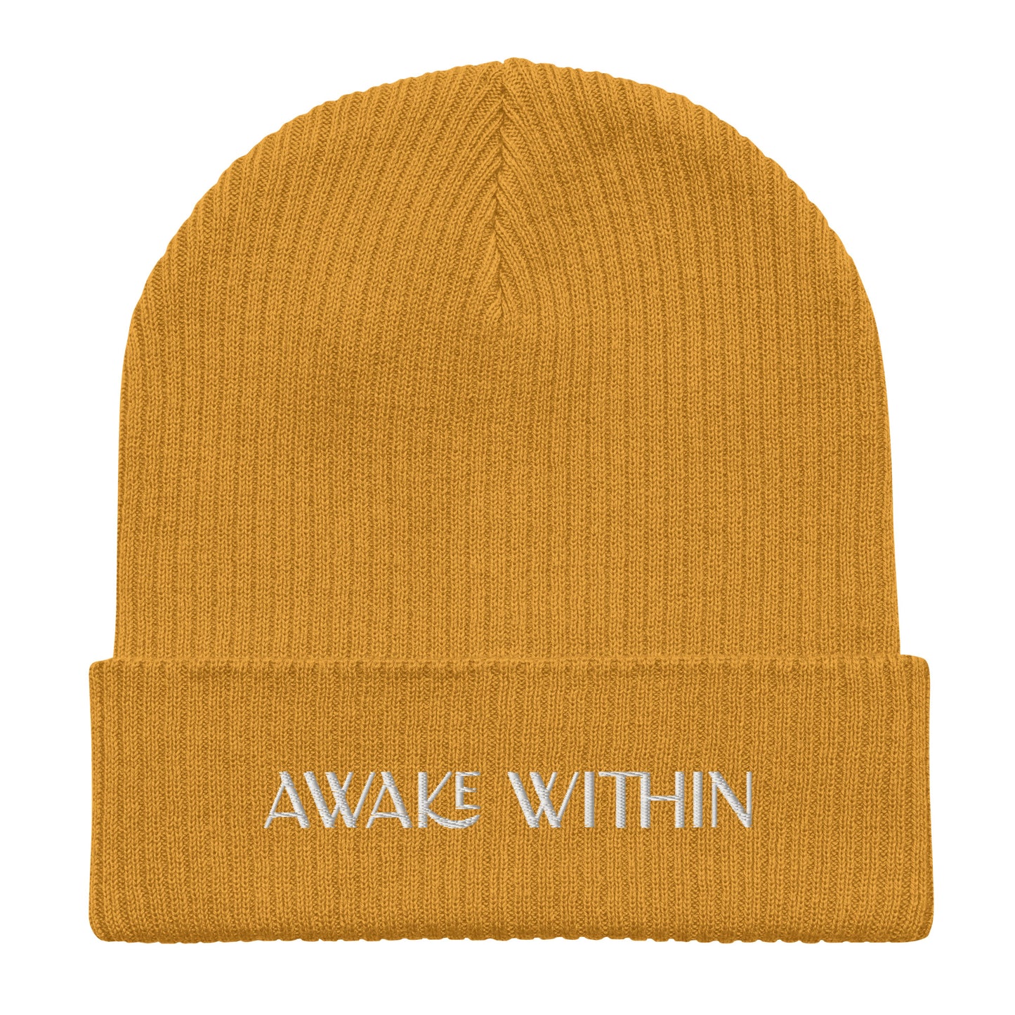 Organic Awake Ribbed Beanie