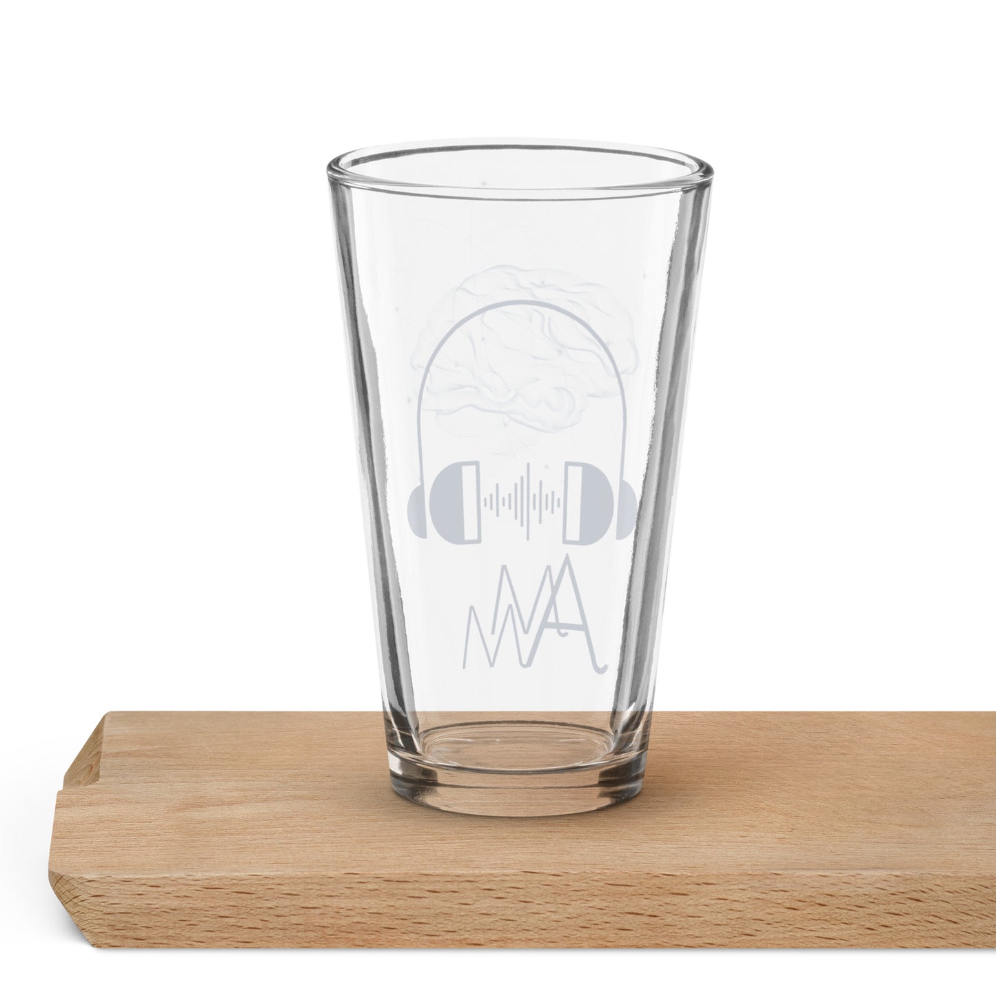 AMM Logo Shaker Pint Glass