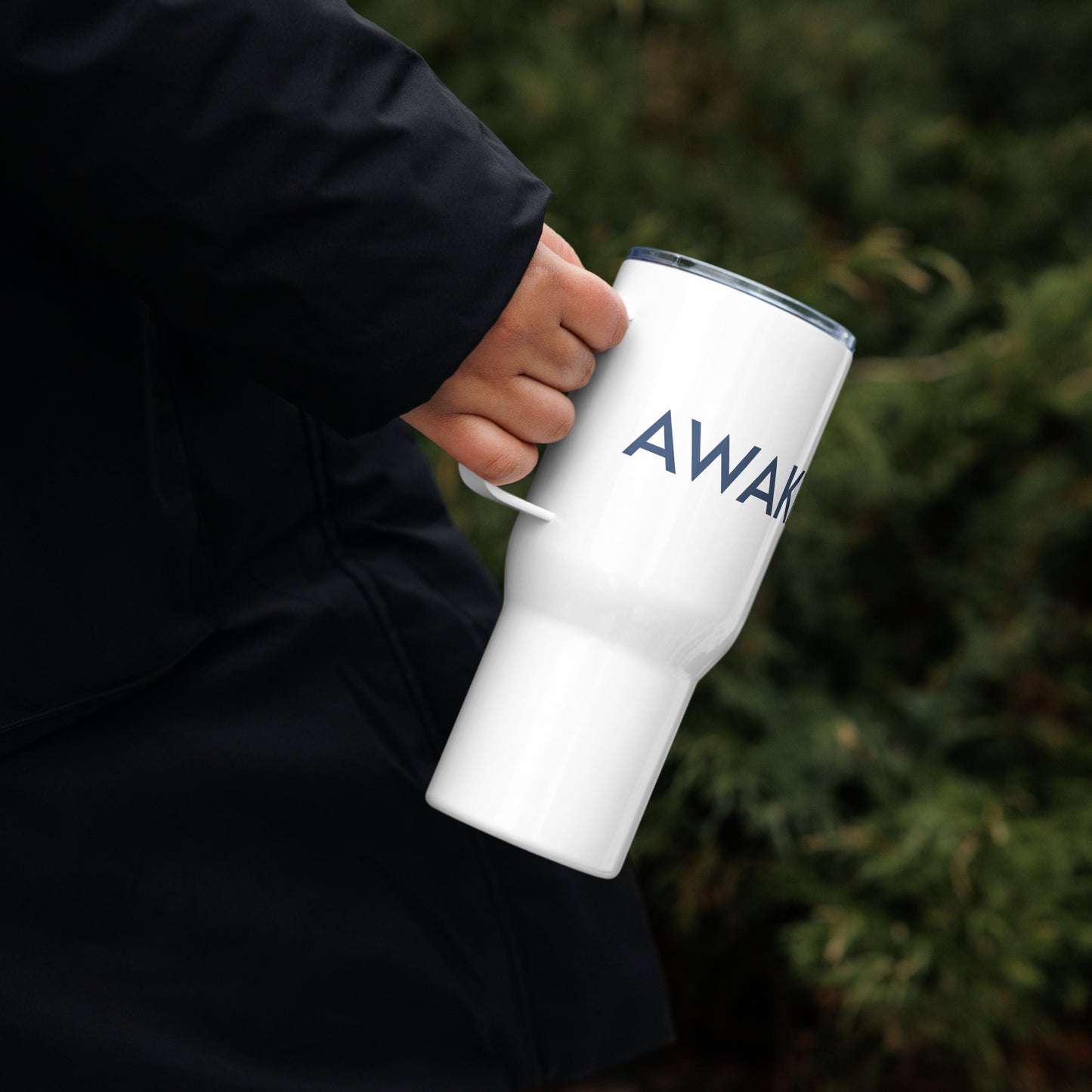 AMM Logo Travel Mug with Handle