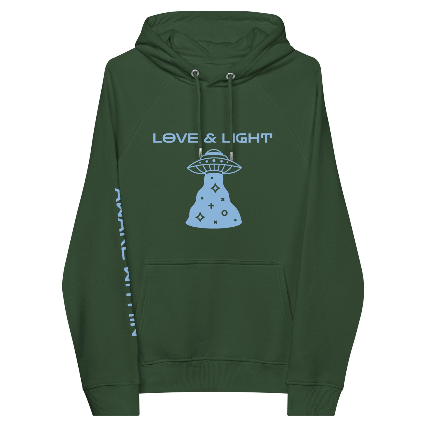 Unisex Eco UFO Love&Light Hoodie