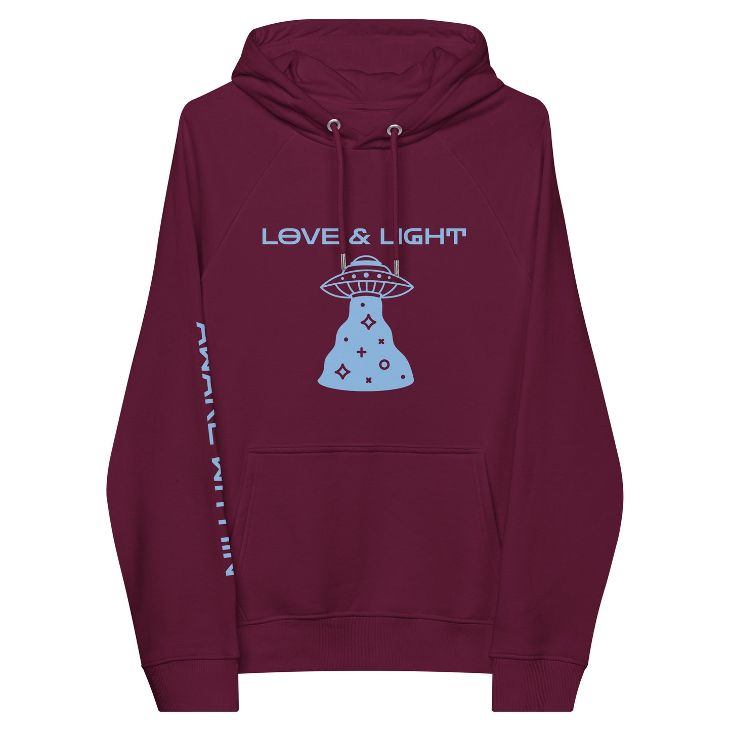 Unisex Eco UFO Love&Light Hoodie