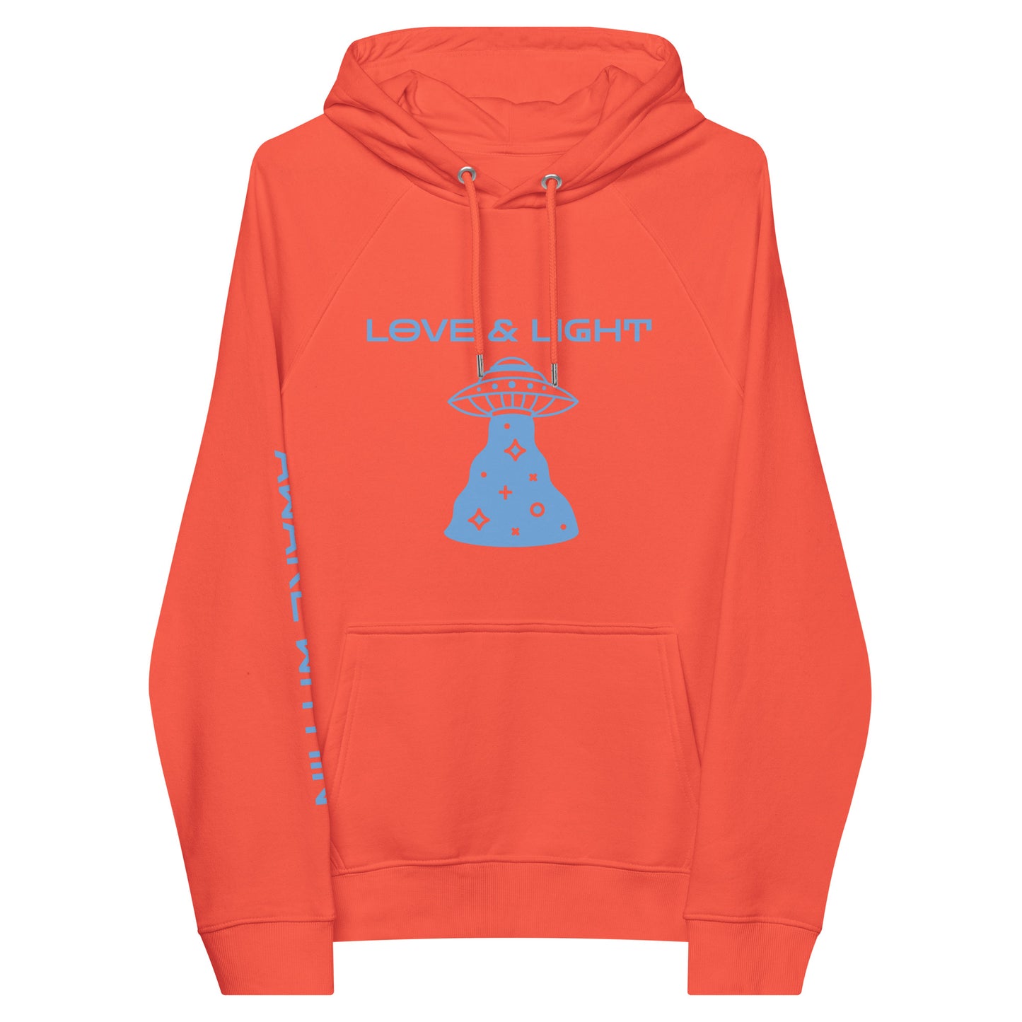 Unisex Eco UFO Love&Light Hoodie