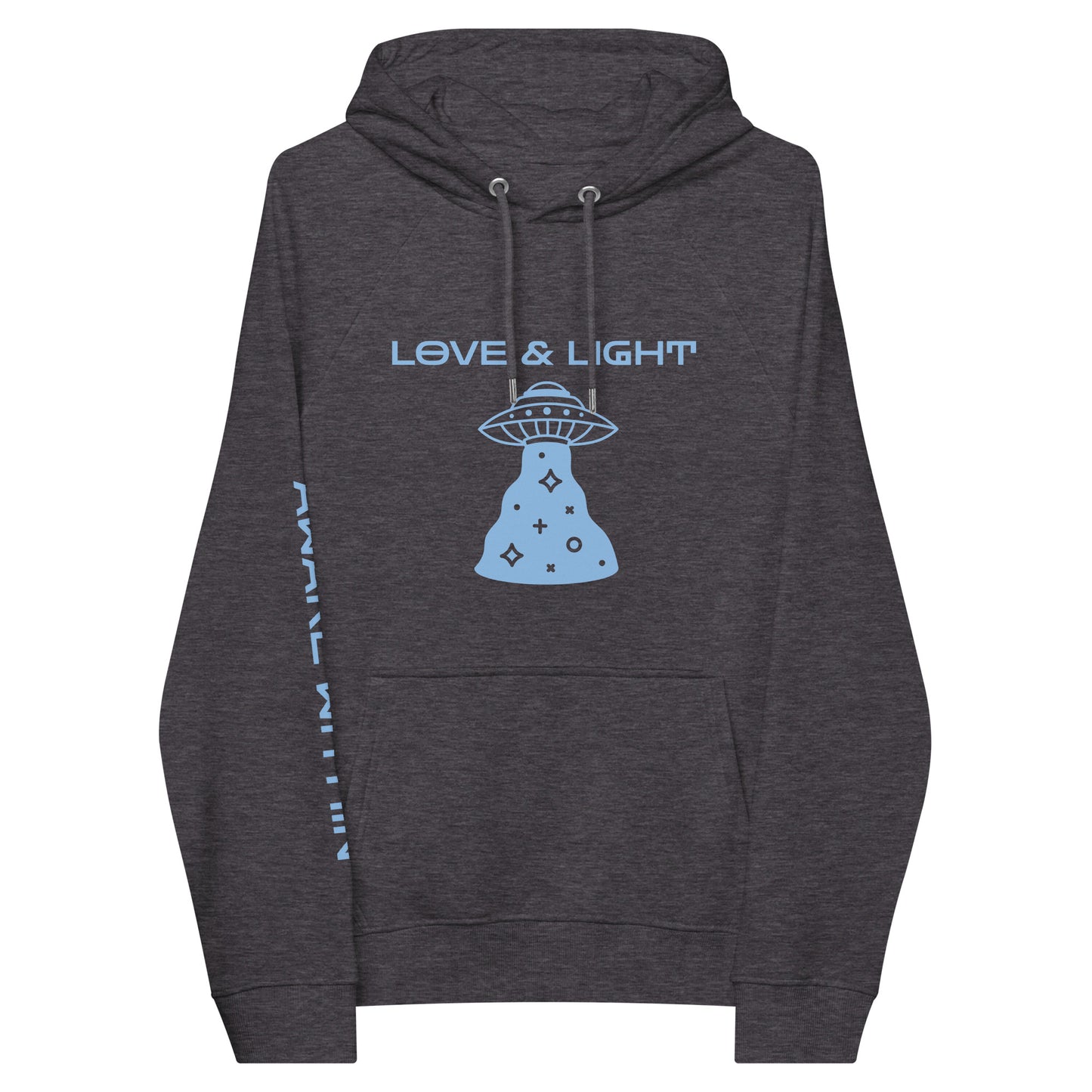 Unisex Eco UFO Love&Light Hoodie