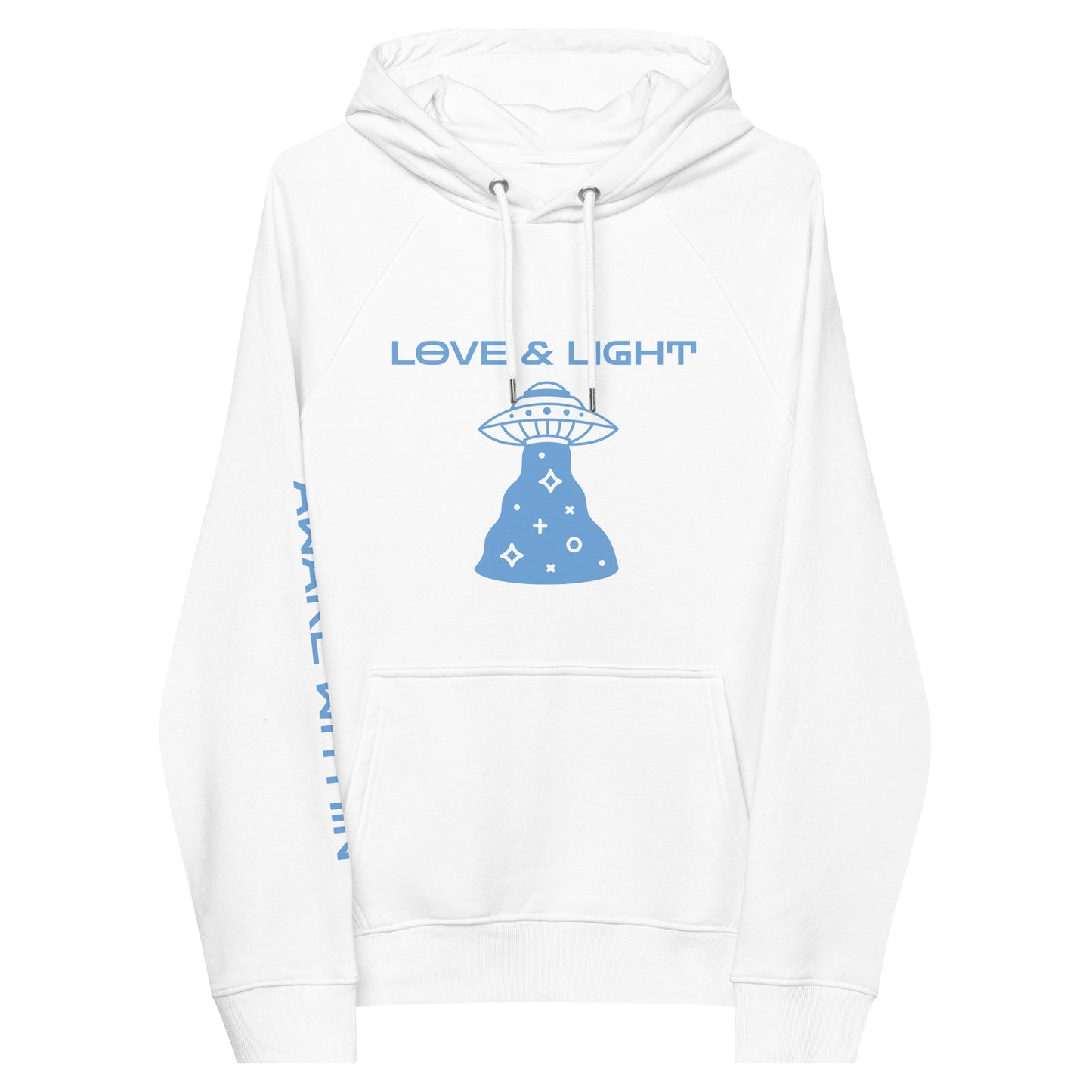 Unisex Eco UFO Love&Light Hoodie