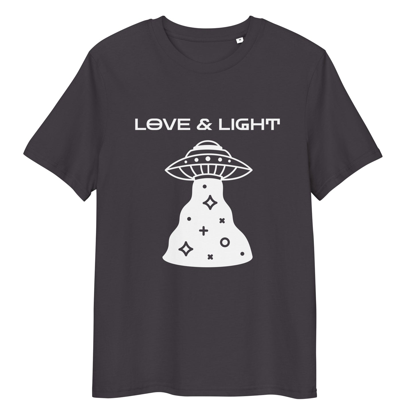 Unisex Organic UFO Love&Light T-Shirt