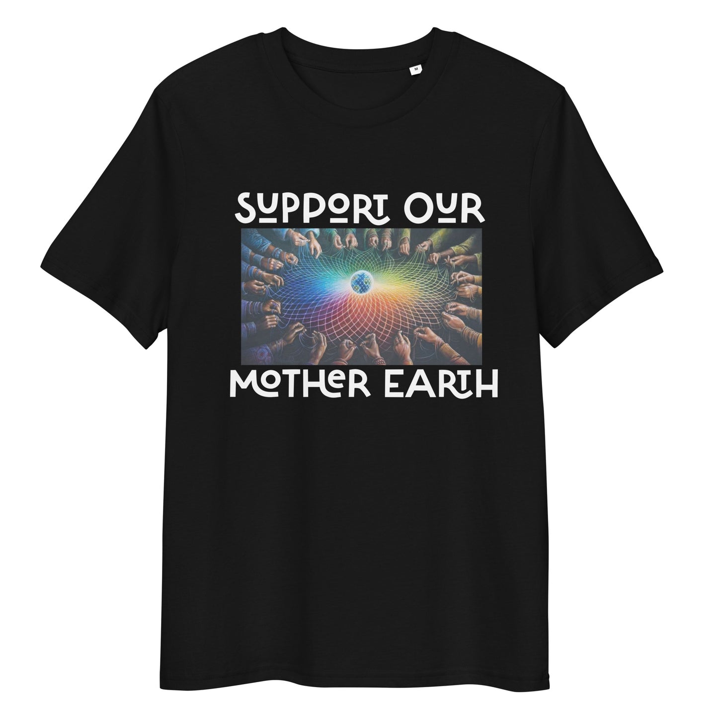 Unisex Organic Support Earth T-shirt
