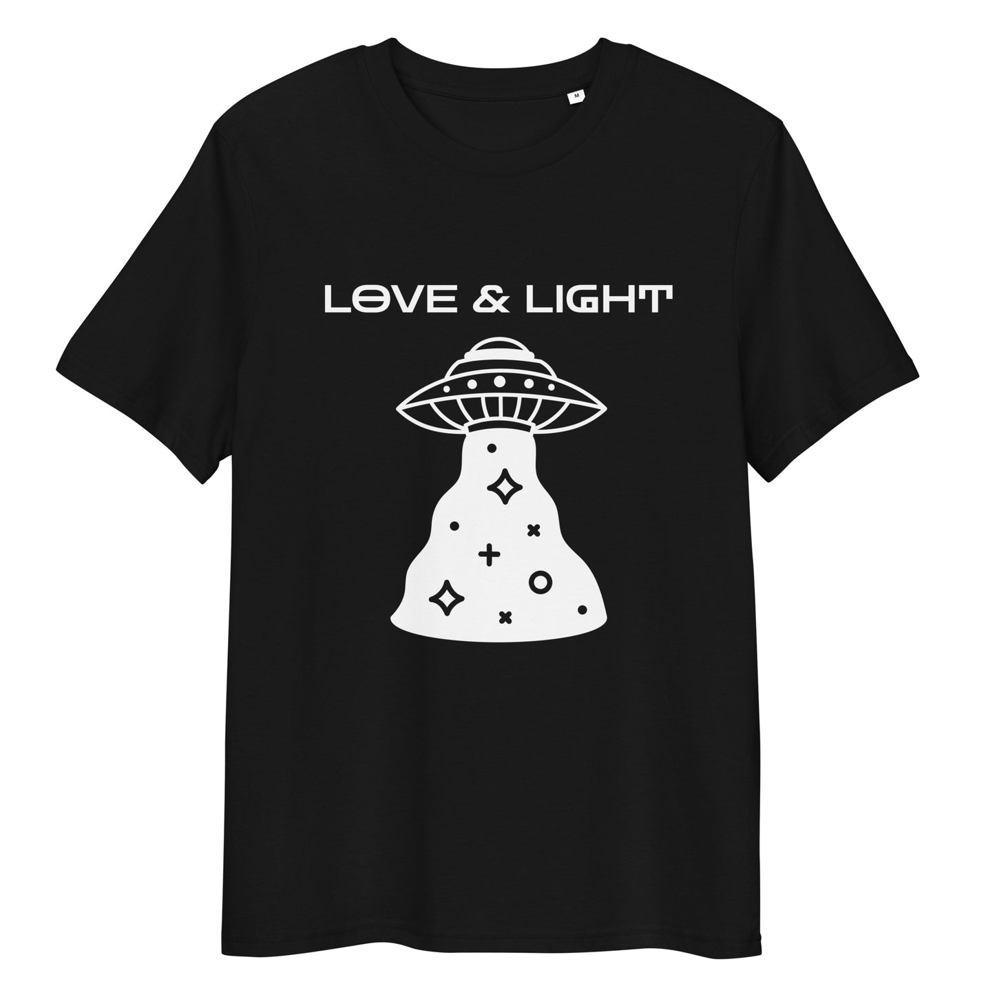 Unisex Organic UFO Love&Light T-Shirt