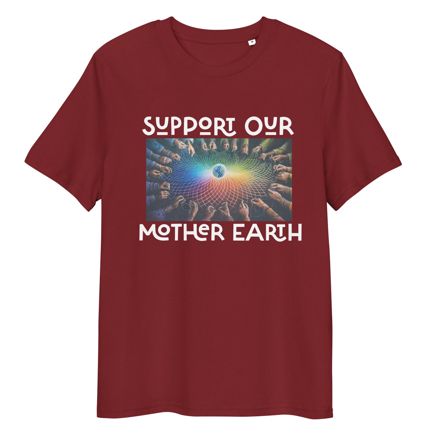Unisex Organic Support Earth T-shirt