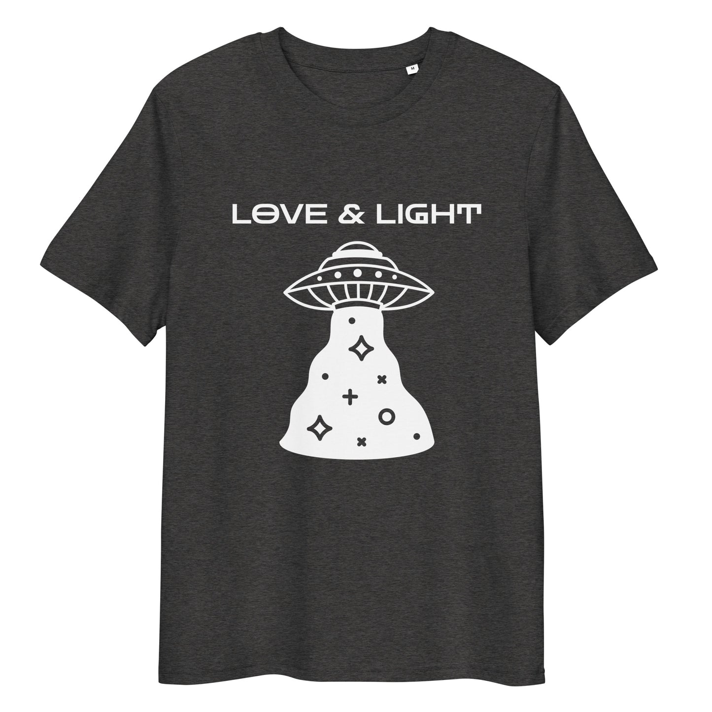 Unisex Organic UFO Love&Light T-Shirt