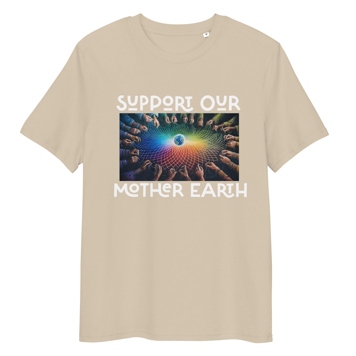 Unisex Organic Support Earth T-shirt