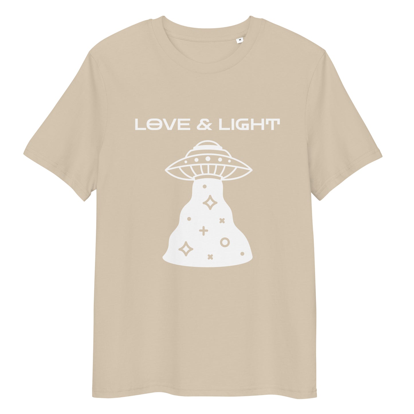 Unisex Organic UFO Love&Light T-Shirt