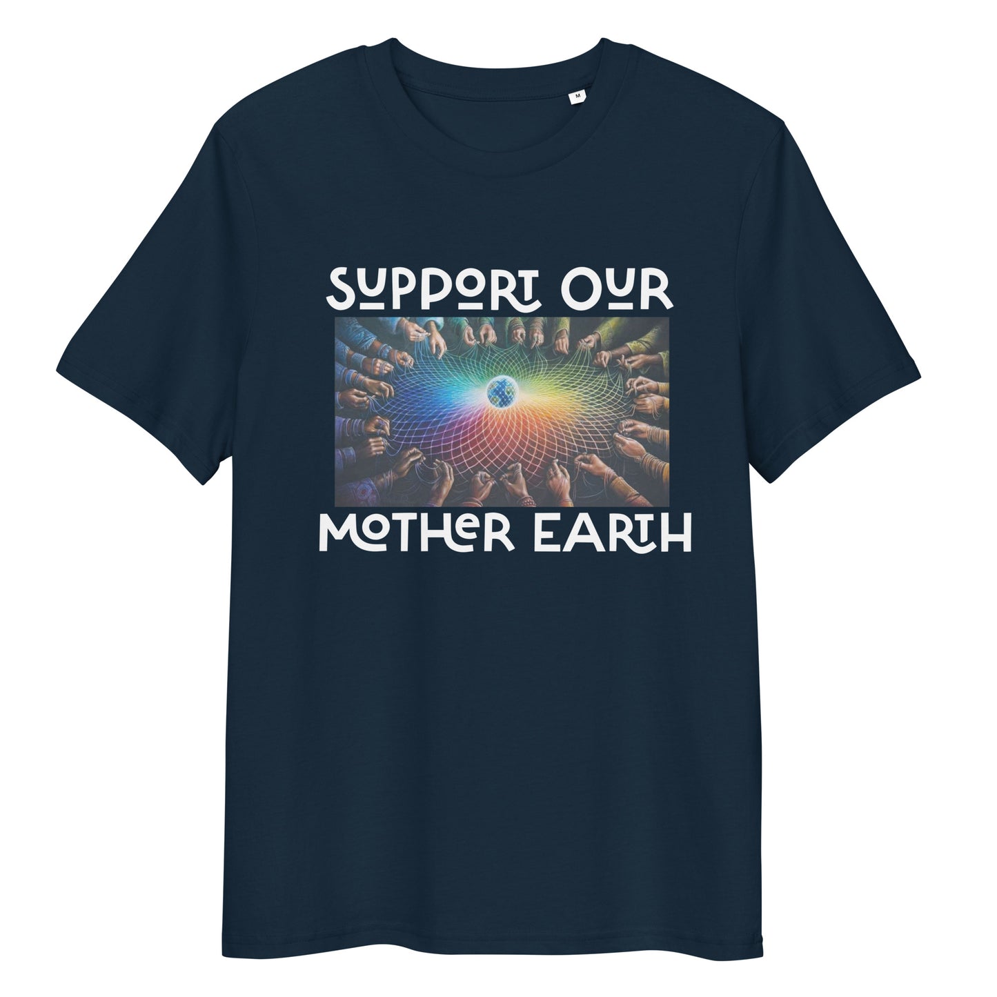 Unisex Organic Support Earth T-shirt