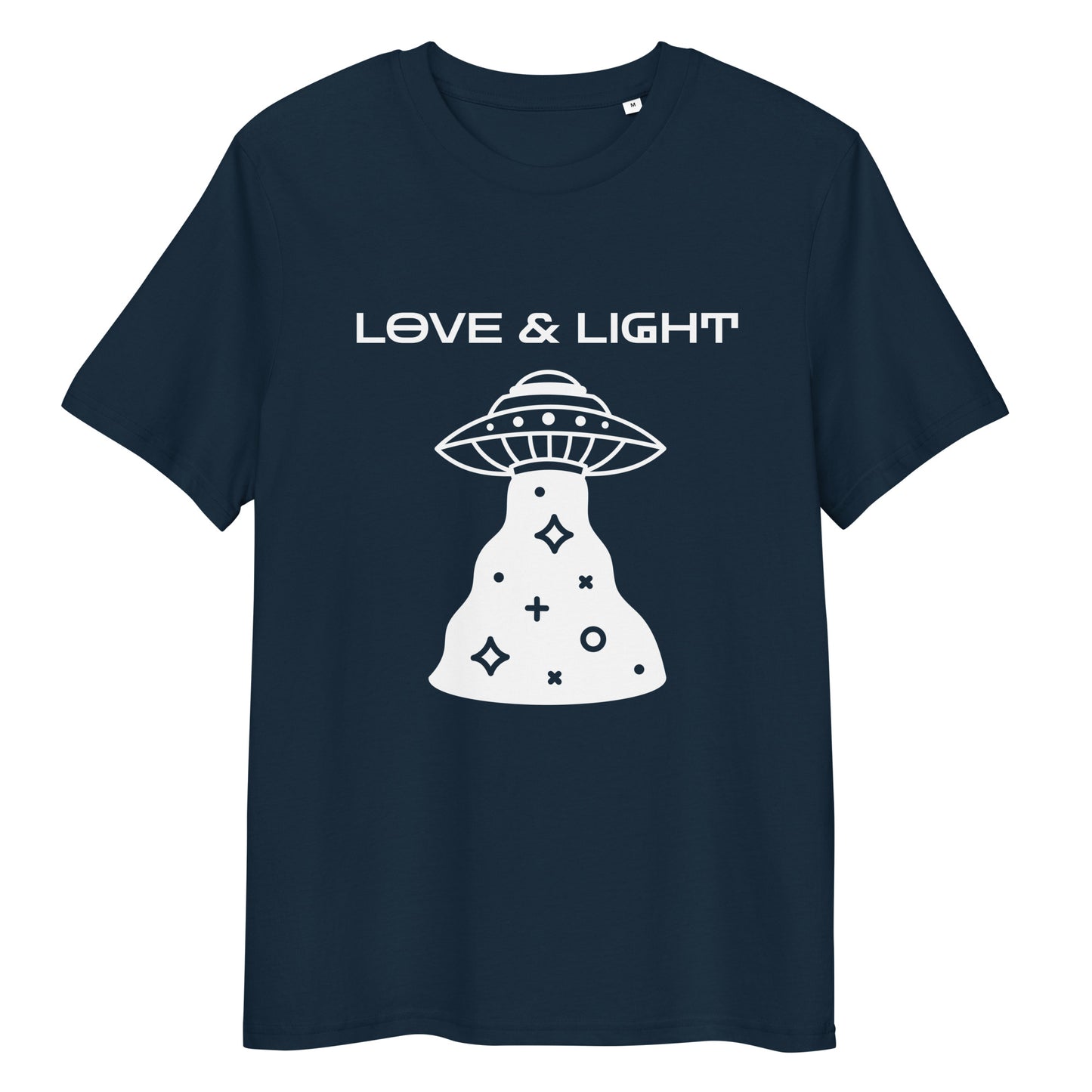 Unisex Organic UFO Love&Light T-Shirt