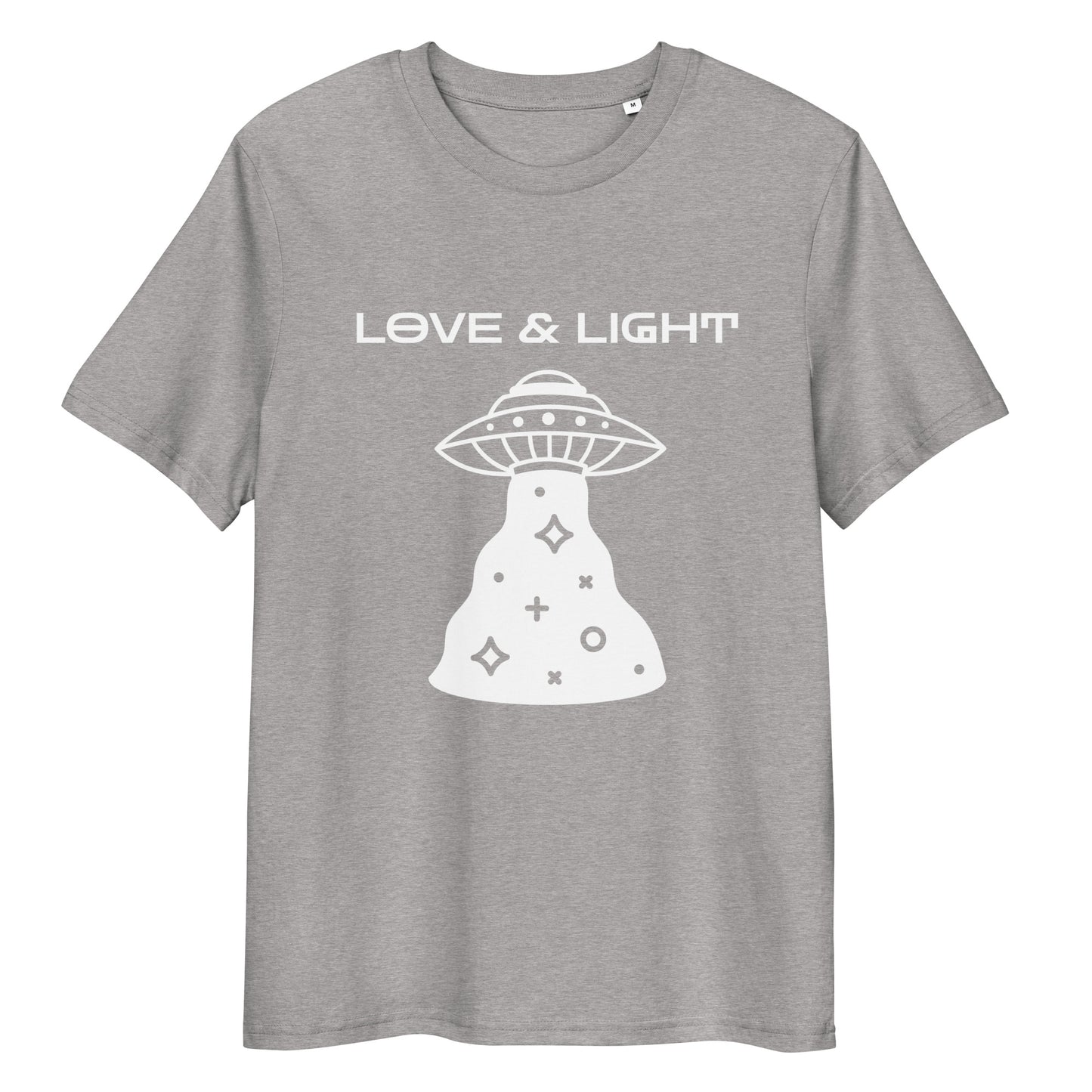 Unisex Organic UFO Love&Light T-Shirt