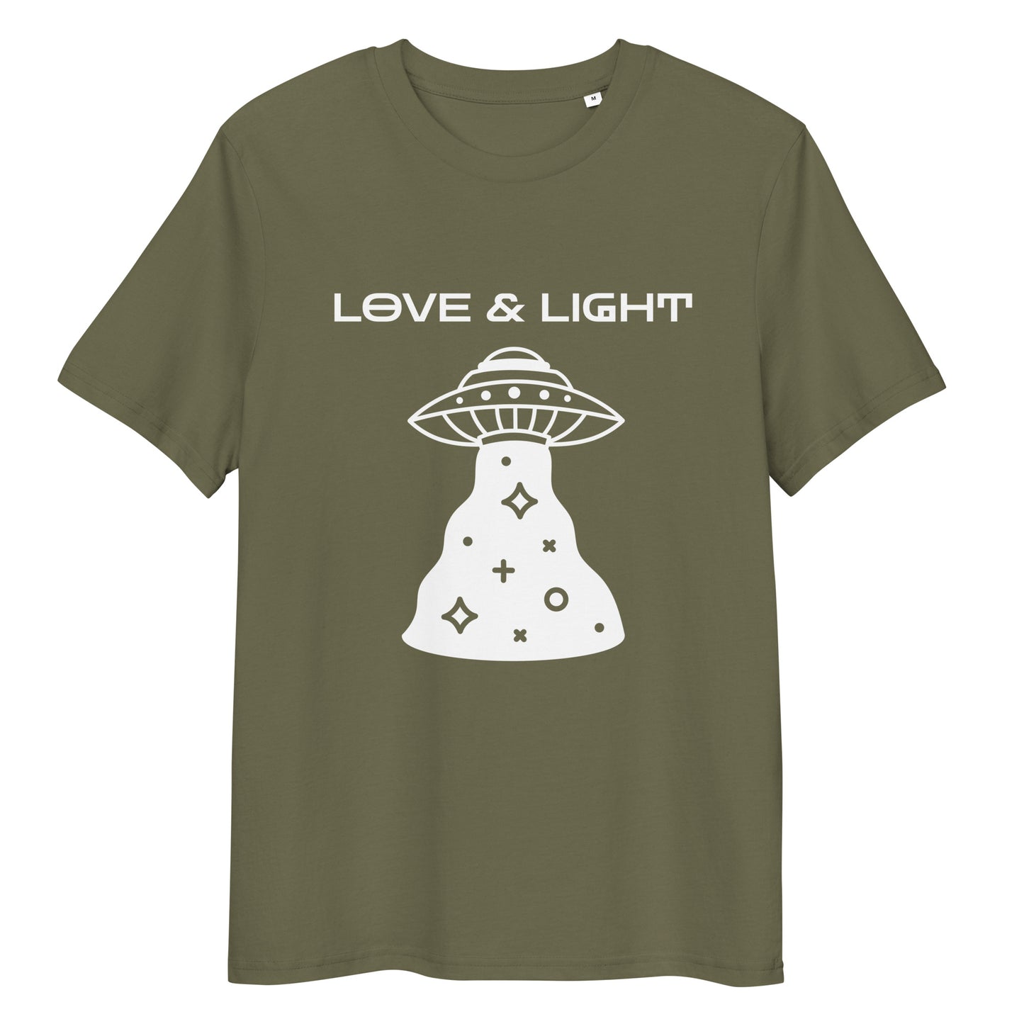 Unisex Organic UFO Love&Light T-Shirt