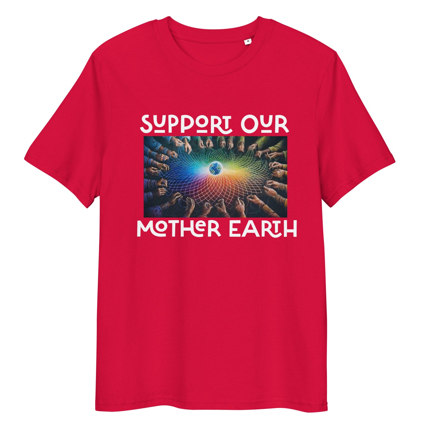 Unisex Organic Support Earth T-shirt