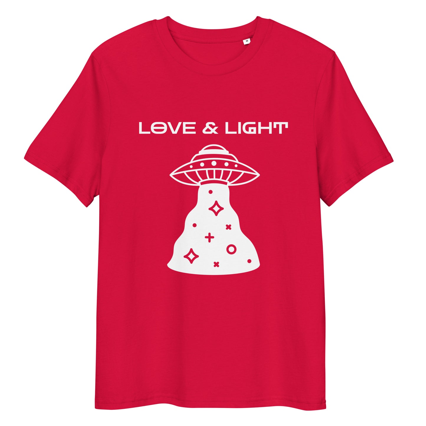 Unisex Organic UFO Love&Light T-Shirt