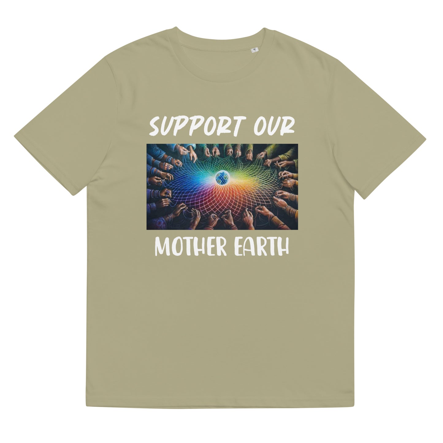 Unisex Organic Support Earth T-shirt