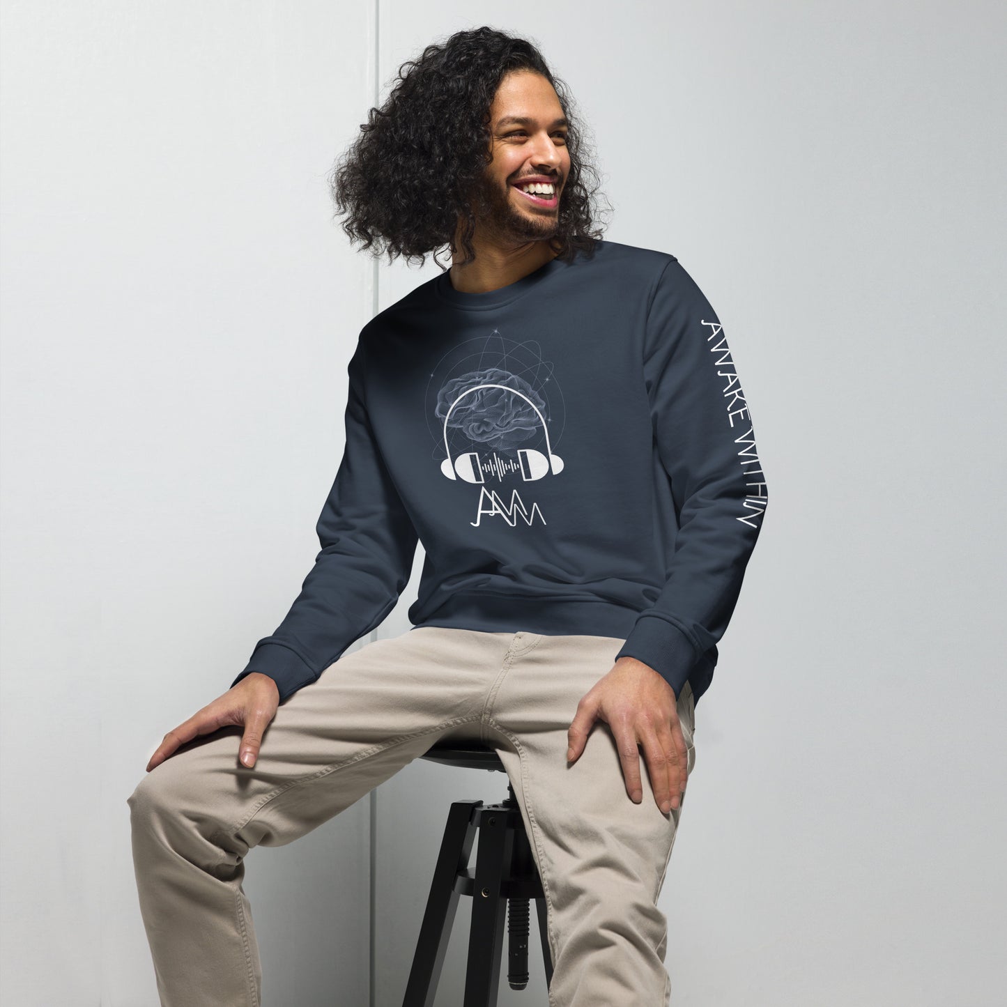 Unisex Organic Logo Awake Sweatshirt