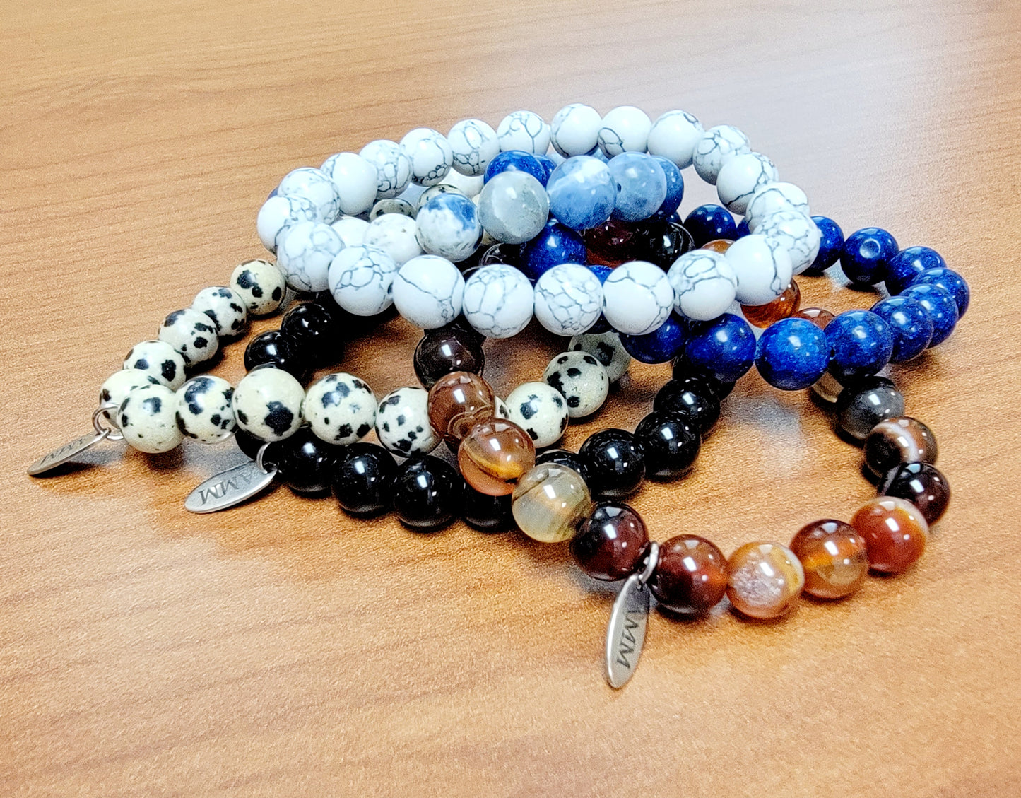 Crystal Bracelet-AMM Charm, Assorted Colors