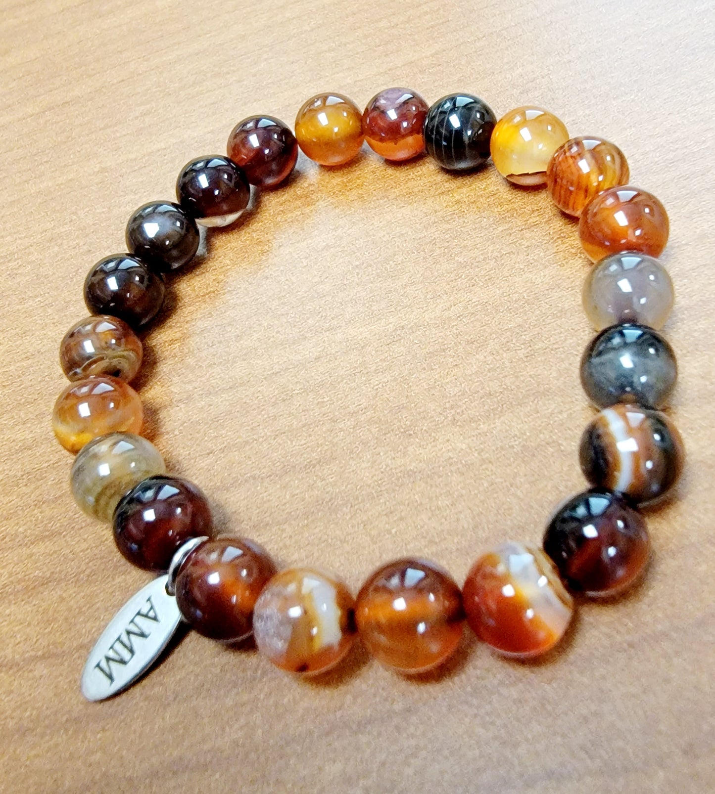 Crystal Bracelet-AMM Charm, Assorted Colors