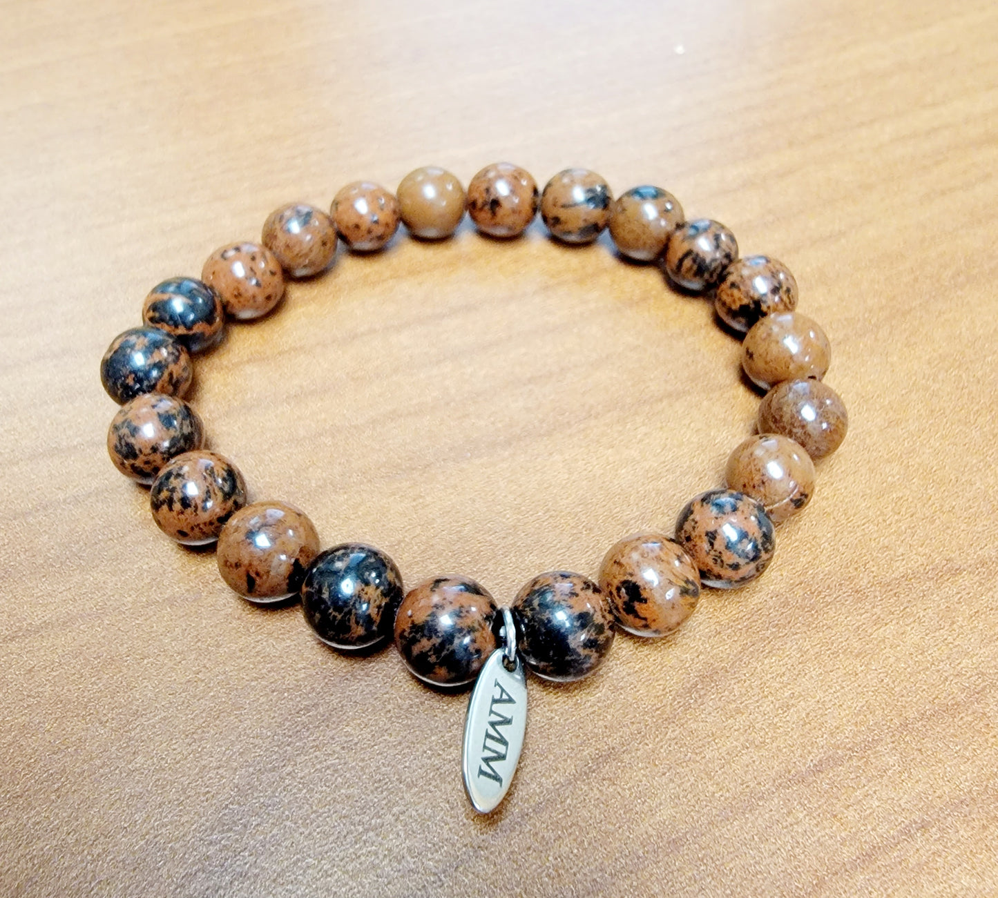 Crystal Bracelet-AMM Charm, Assorted Colors