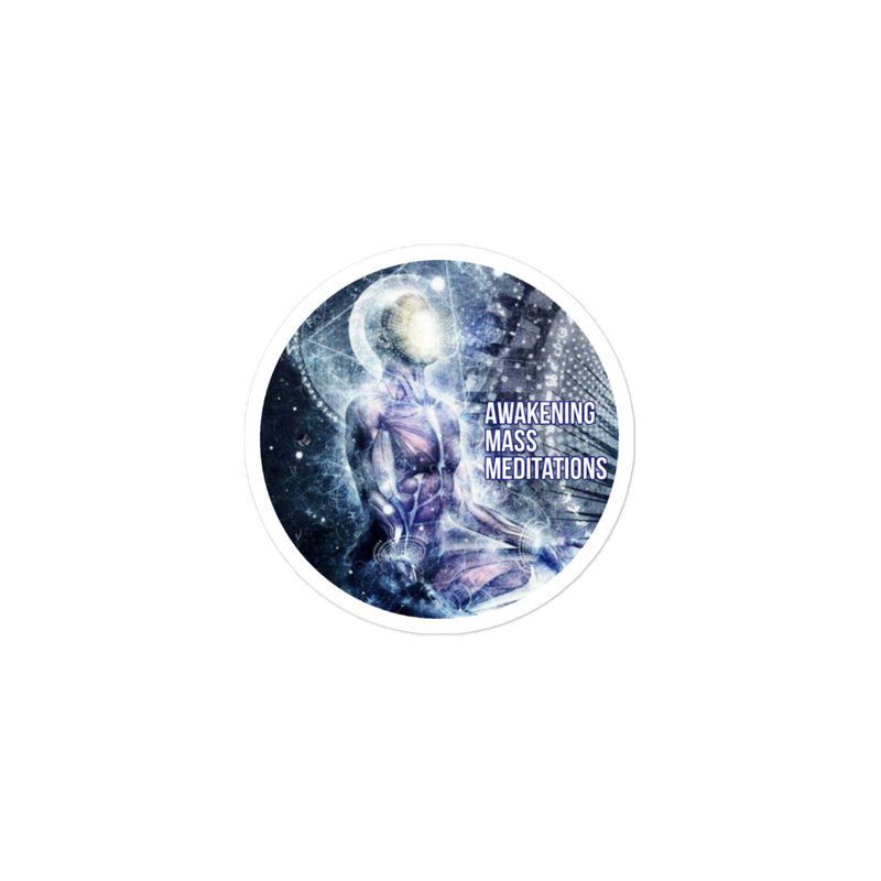 AMM Round Logo Sticker