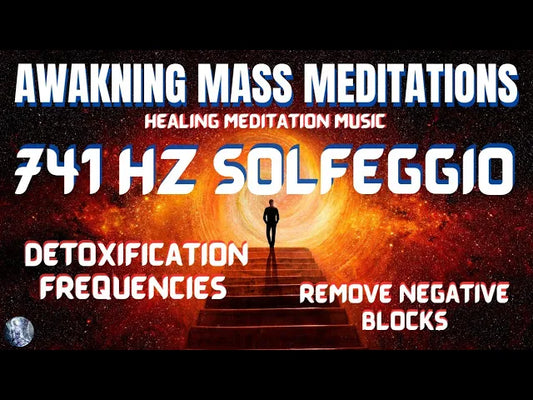 Awakening Meditation Music: 741 Hz Solfeggio Frequency: Detoxification | Remove Negative Blocks