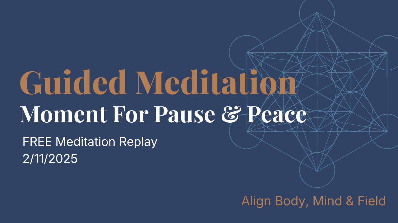 2/11/25 Awakening Mass Meditation- Moment for Pause & Peace | Crystalline Ocean Planet