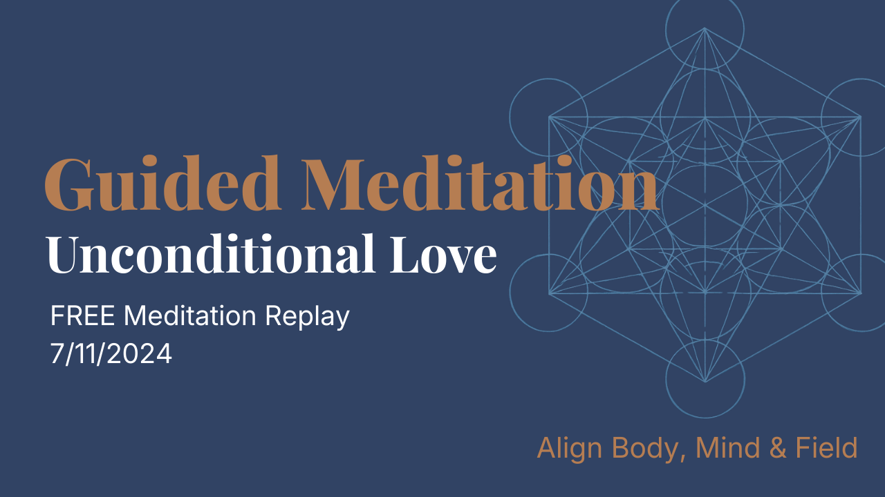 7/11/24 Awakening Mass Meditation: Collective Guided Meditation Into Unconditional Love