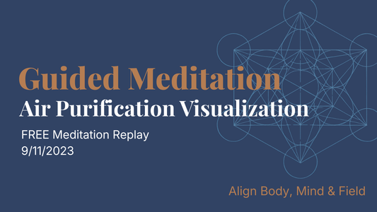 9/11/23 Awakening Mass Meditation: 'Air Purification' Visualization | Colorful Breathing