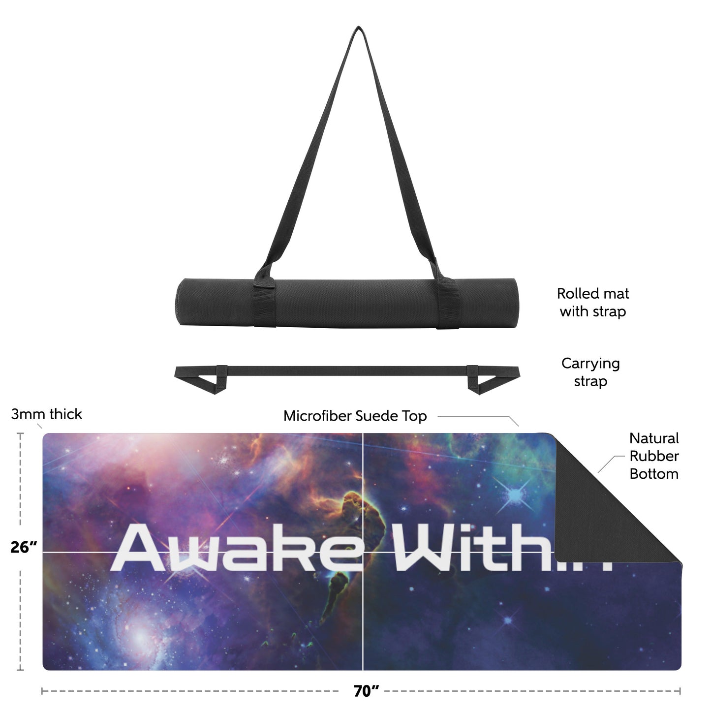Awake Within Yoga Mat