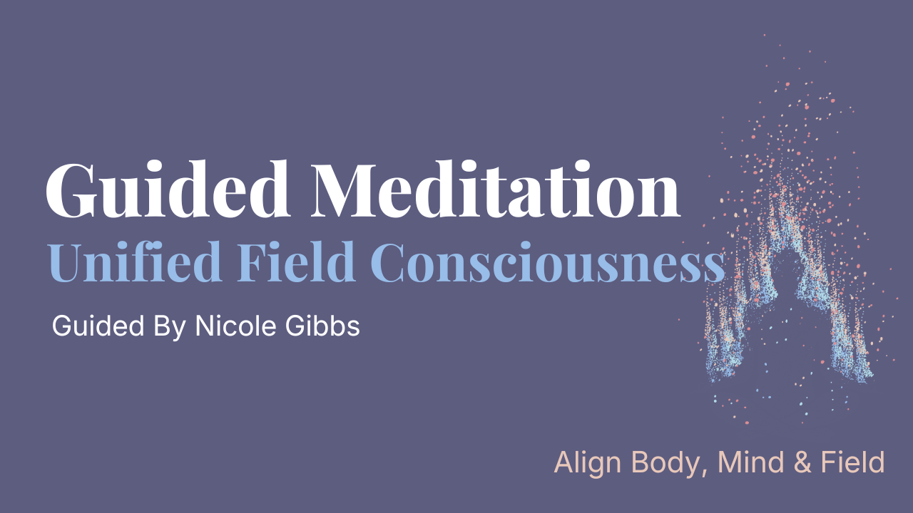 Short Guided Meditation: Connect With The Unified Of Consciousness | Charge Up Blue Star Phire