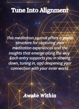 Meditation Journal Book: 28-Day Entries to Deepen Meditation Practices