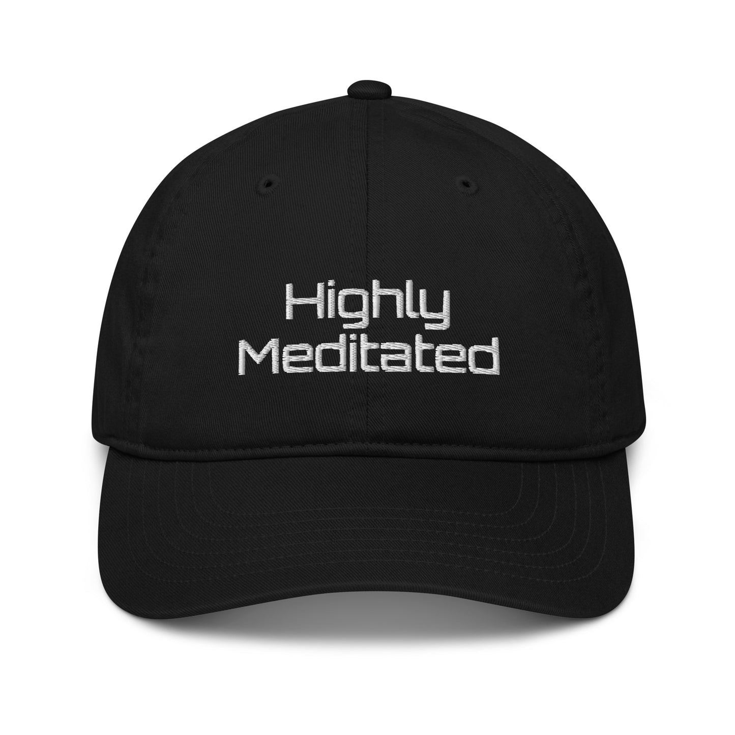 Organic Highly Meditated Dad Hat