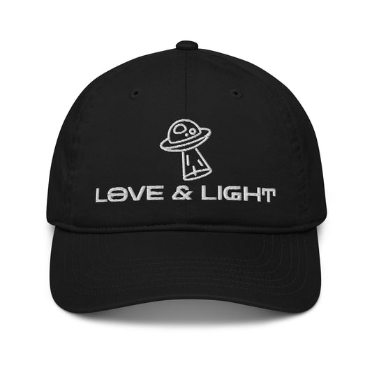 Organic UFO Love&Light Dad Cap