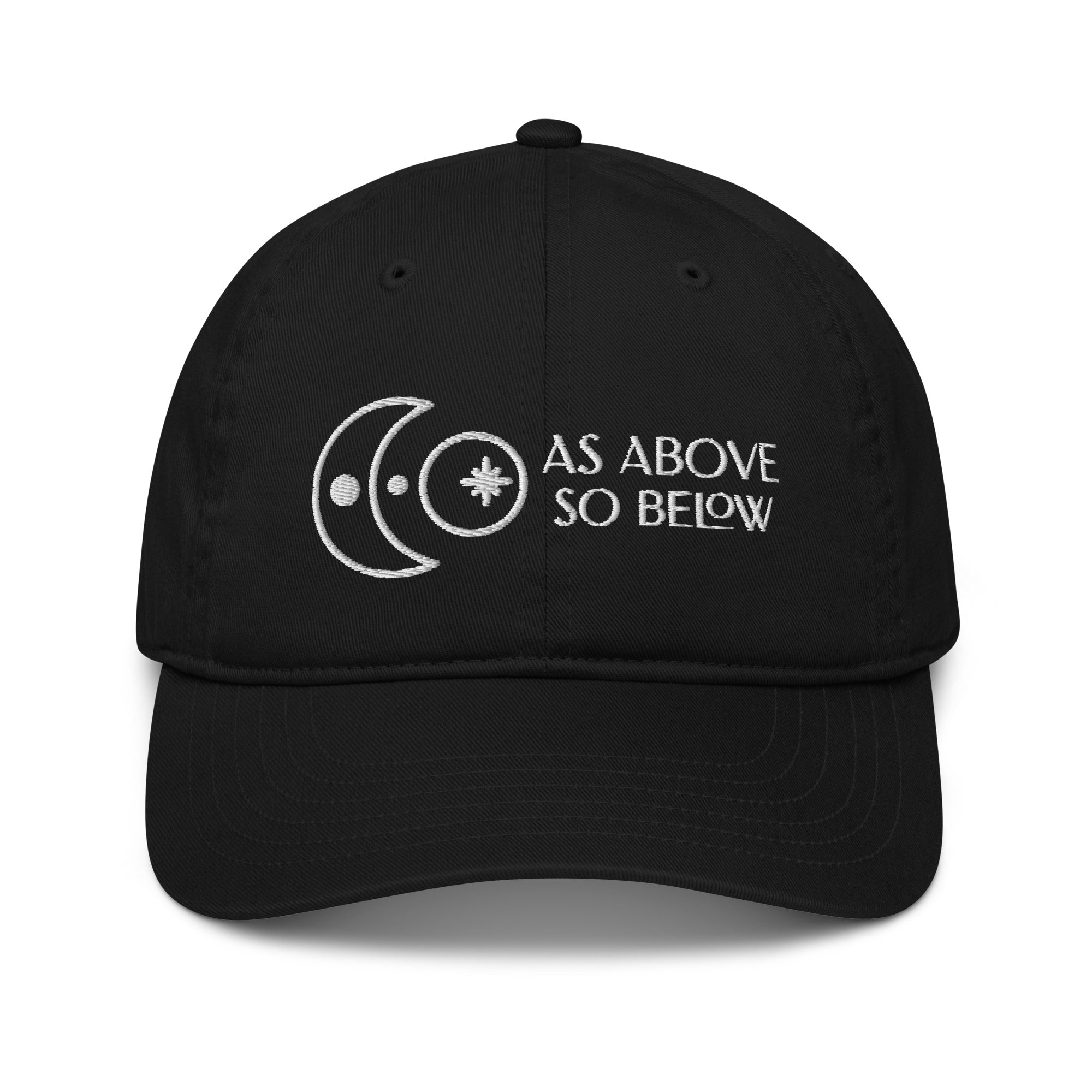 Metaphysical As Above So Below Dad Cap Hat - Conscious Living Merch ...