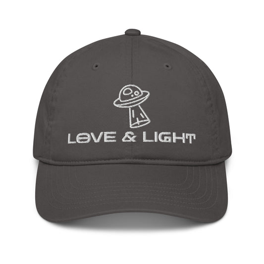 Organic UFO Love&Light Dad Cap