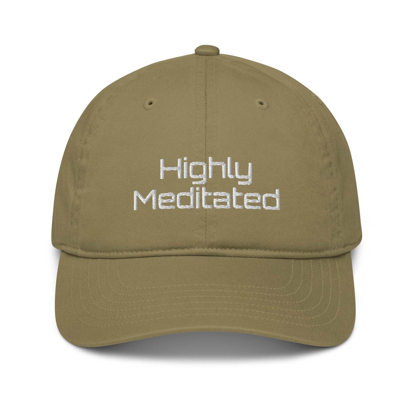 Organic Highly Meditated Dad Hat