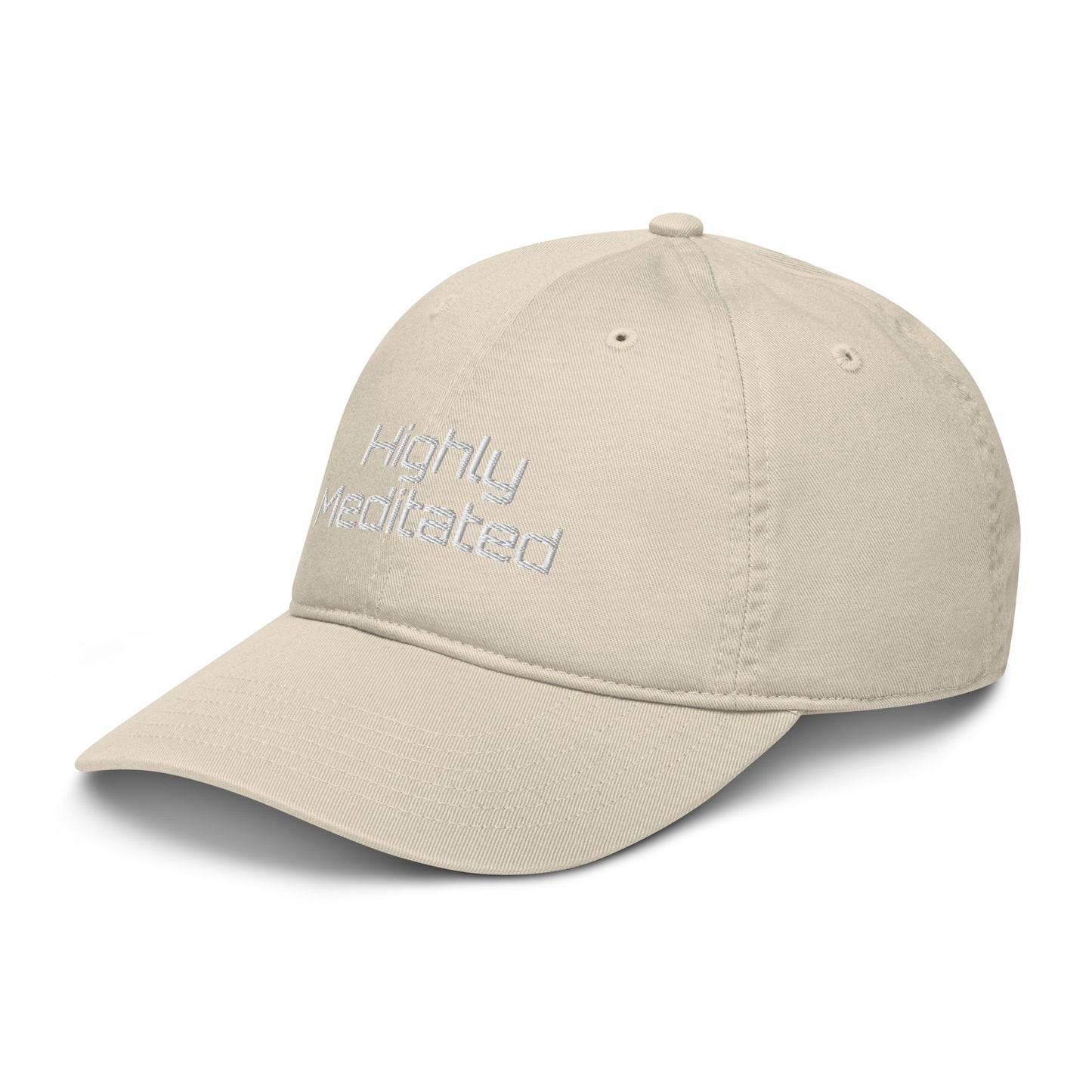 Organic Highly Meditated Dad Hat